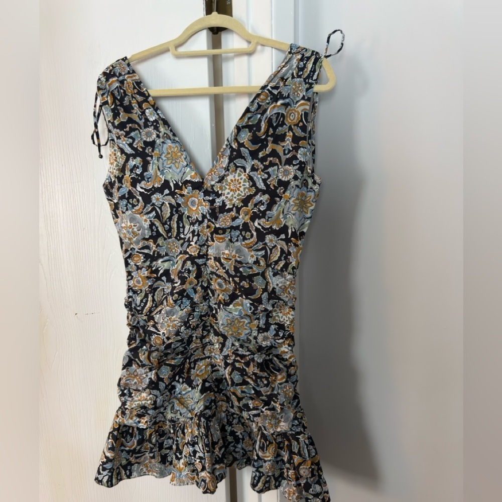 Veronica Beard Jackson Ruched Mini Dress - Picture 6 of 7